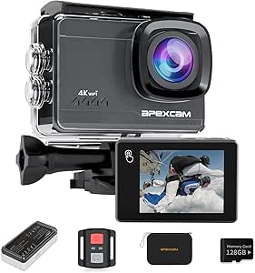 Caméra d'action 4K étanche